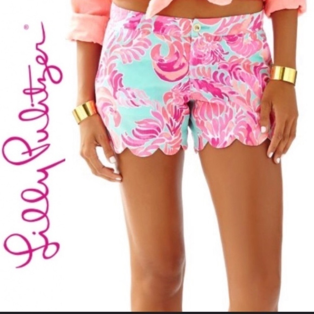 EUC - Lilly Pulitzer The Buttercup Short - Too Much Bubbly - size 2